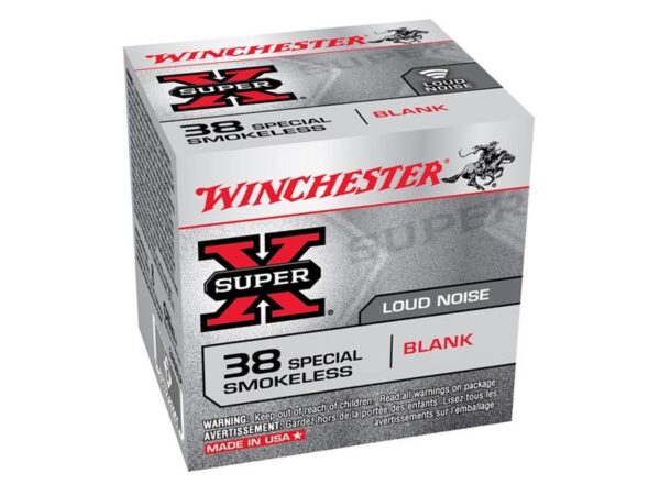 an image of the product Winchester Super-X .38 Special Blank Smokeless Gun Powder - 38SBLP