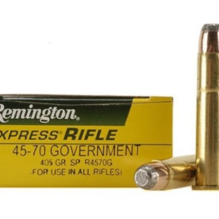 Remington Express .45-70 Government 405 Gr. Jacketed Soft Point- Box of 20