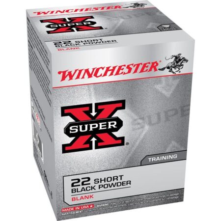 an image of the product Winchester Super-X .22 Short Black Powder Blank - X22SB