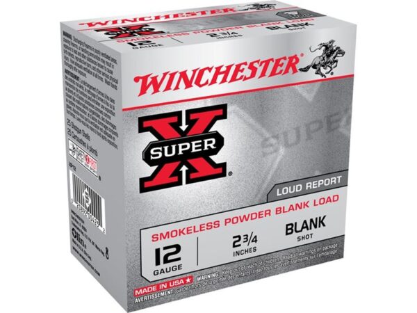 an image of the product Winchester Field Trial Popper Load 12 Gauge 2-3/4" Smokeless Blank - XP12