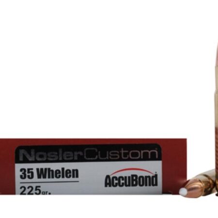 Nosler Trophy Grade .35 Whelen 225 Gr. AccuBond Spitzer- Box of 20