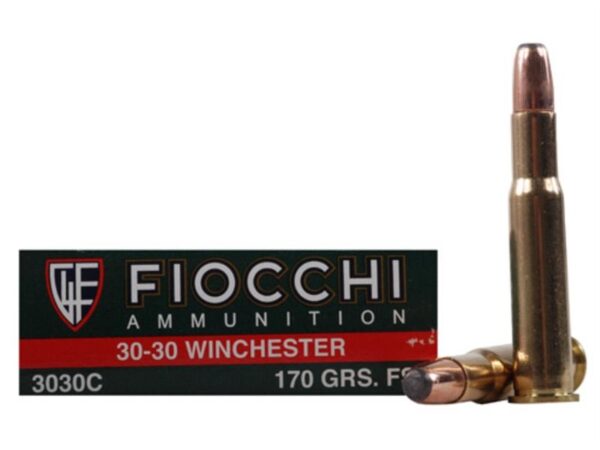 Fiocchi Shooting Dynamics .30-30 Winchester 170 Gr. Flat Soft Point- Box of 20