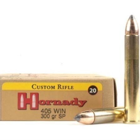 Hornady Custom .405 Winchester 300 Gr. InterLock Spire Point- Box of 20