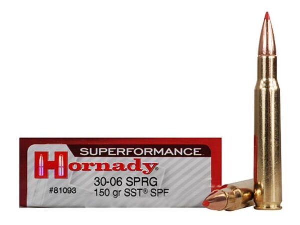 Hornady SUPERFORMANCE .30-06 Springfield 150 Gr. SST- Box of 20