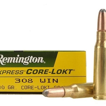 Remington Express .308 Winchester 180 Gr. Core-Lokt Soft Point- Box of 20