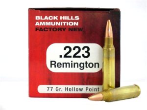 Black Hills .223 Remington 77 Gr. Sierra MatchKing Hollow Point- Box of 50