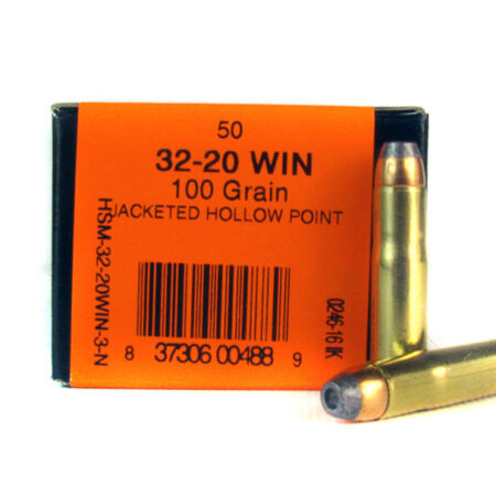 HSM .32-20 Winchester 100 Gr. Jacketed Hollow Point- Box of 50