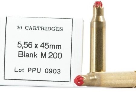 an image of the product Prvi Partizan 5.56x45mm BLANK M200 - PPB556