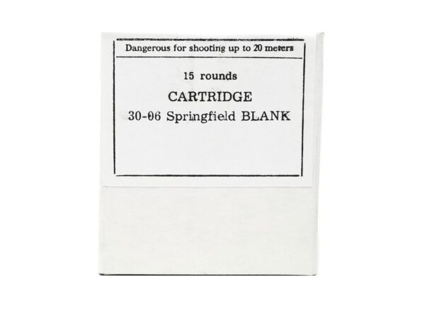 an image of the product Prvi Partizan 30-06 Springdfield M-1999 Blank - PPB3006