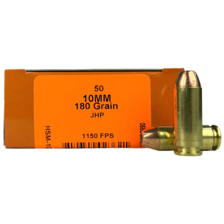 HSM Factory Blemish Pro Pistol Hunter 10mm Auto 180 Gr. Sierra Pro-Hunter Jacketed Hollow Point- Box of 50- 10MM-15-N-FB