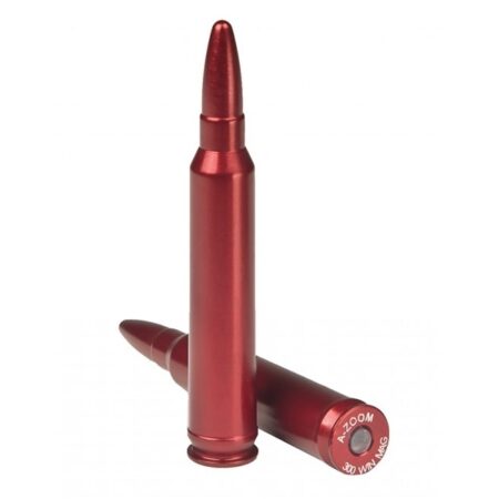 an image of the product A-ZOOM Action Proving Dummy Round, .300 Win Mag, Snap Cap, Package of 2- 12237