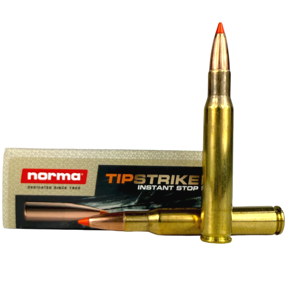 Norma TipStrike 30-06 Springfield 170 Gr. Polymer Tip Flat Base- Box of 20