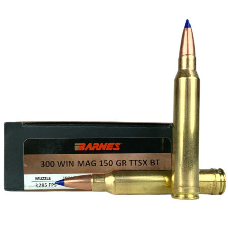 Barnes VOR-TX .300 Winchester Magnum 150 Gr. Tipped TSX Bullet Boat Tail Lead-Free- Box of 20