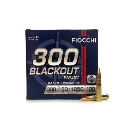 Fiocchi Range Dynamics .300 Blackout 150 Gr. Full Metal Jacket- Box of 100
