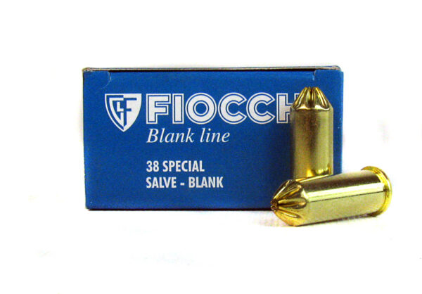 an image of the product Fiocchi .38 Special BLANKS - 38BLANK