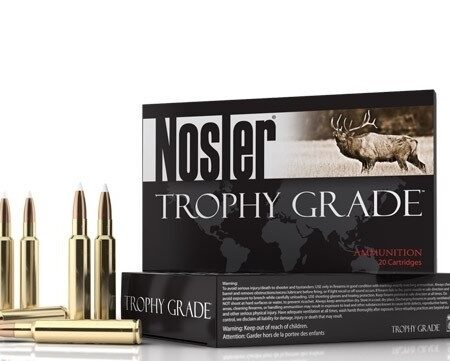 Nosler Trophy Grade .338 Winchester Magnum 250 Gr. Partition- Box of 20