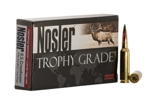 Nosler Trophy Grade 6.5 Creedmoor 142 Gr. AccuBond Long Range- Box of 20