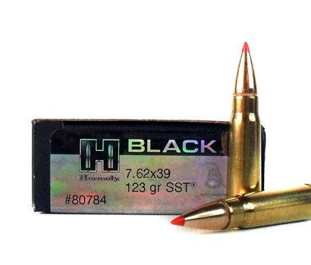 Hornady Black 7.62x39mm 123 Gr. Hornady SST- Box of 20