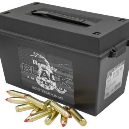 Hornady Black .450 Bushmaster 250 Gr. FTX-  Ammo Can of 150