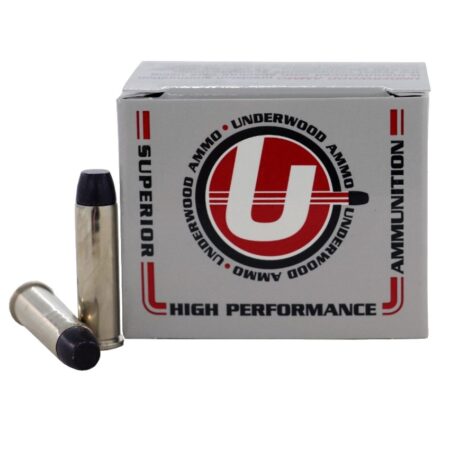 Underwood .357 Magnum 180 Gr. Black Cherry Coated Hard Cast Flat Nose- Gas Check- Box of 20- A720
