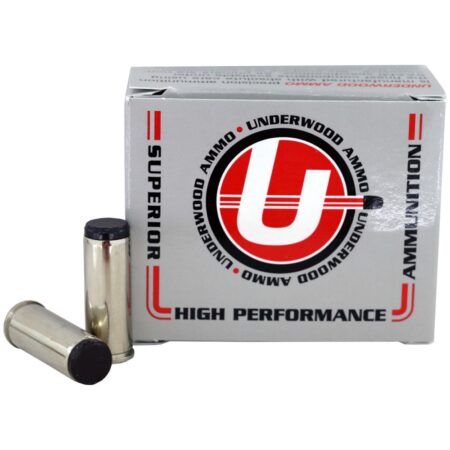 Underwood .45 Long Colt 225 Gr. Black Cherry Coated Hard Cast Wadcutter- Box of 20- A731