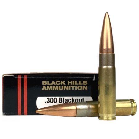 Black Hills .300 Blackout 125 Gr. Sierra Open Tip Match(OTM)- Box of 20- D300WHISPERN1
