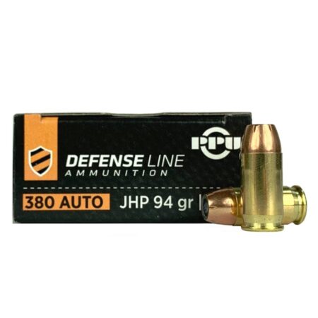Prvi Partizan Defense .380 ACP 94 Gr. Jacketed Hollow Point- Box of 50