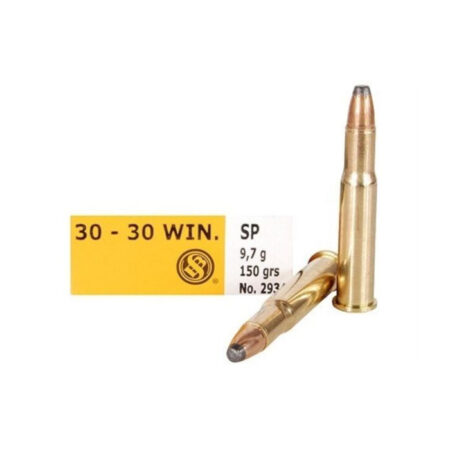 an image of the product Sellier & Bellot .30-30 Winchester 150 Gr. Soft Point- Box of 20
