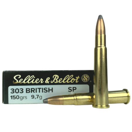 Sellier & Bellot .303 British 150 Gr. Soft Point- Box of 20- SB303B