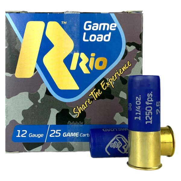 Rio Game Load 12 Gauge 2-3/4" 1-1/4 oz #7.5 Shot- Box of 25