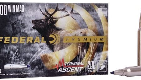 Federal Premium Terminal Ascent .300 Winchester Magnum 200 Gr. Slipstream Polymer Tip- Box of 20