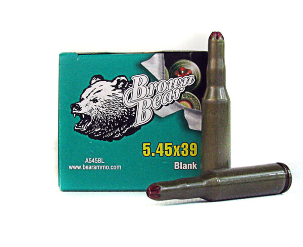 an image of the product Brown Bear 5.45x39 BLANKS- Polymer Coated - A545BL