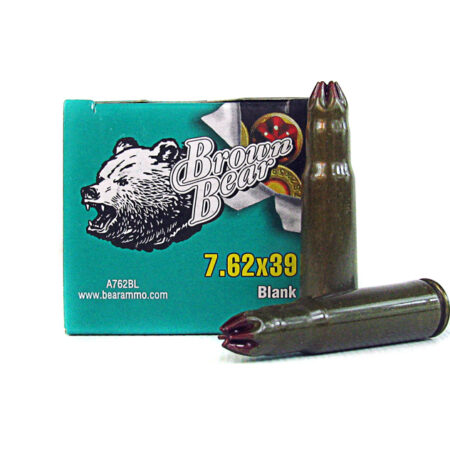 an image of the product Brown Bear 7.62x39 Blank- Polymer Coated - A762BLANK