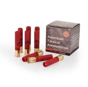 an image of the product American Tactical .410 Bore 2-1/2" Rifled Slug- Box of 25 - ATIAYAVRSBX