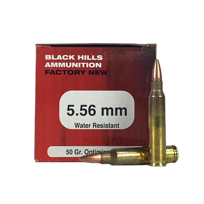 Black Hills 5.56x45mm NATO 50 Gr. Barnes TripleShock X Bullet Hollow