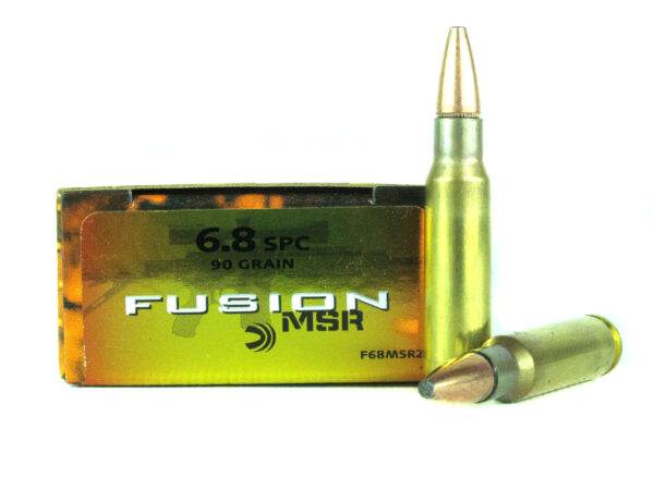 Federal Fusion MSR 6.8mm SPC 90 Gr. Spitzer Boat Tail- Box of 20