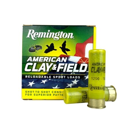 an image of the product Remington American Clay & Field Ammunition 20 Gauge 2-3/4" 7/8 oz #8 Shot-Box of 25 - HT208