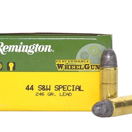 Remington Performance WheelGun .44 S&W Special 246 Gr. Lead Round Nose- Box of 50