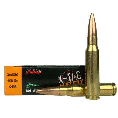 PMC .308 Winchester 168 Gr. X-TAC Match OTM- Box of 20