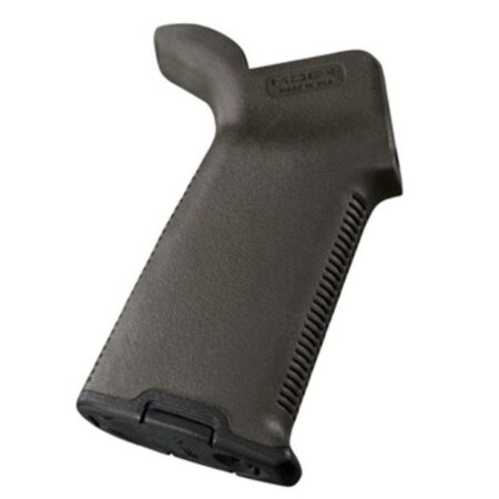 an image of the product MAGPUL MOE Plus Pistol Grip AR-15 Rubber- ODG - MAG416-ODG