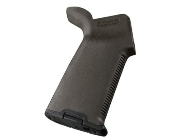 an image of the product MAGPUL MOE Plus Pistol Grip AR-15 Rubber- ODG - MAG416-ODG