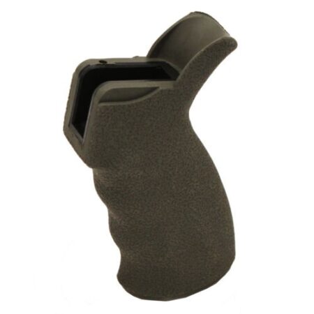 an image of the product ERGO AR-15 Aggressive Text Sure Grip- Overmolded Rubber- ODG - 4009OD