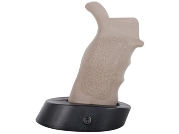 an image of the product ERGO Tactical Deluxe Sure Grip Pistol Grip with Palm Shelf AR-15- Overmolded Rubber- FDE - 4055DE