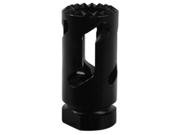 an image of the product MI AR-15 Flash Hider Impact Device- 1/2"-28 Thread - Steel Melonite - MIARFH1