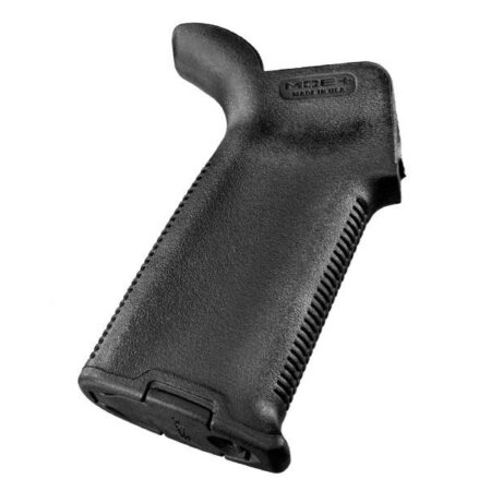 an image of the product MAGPUL MOE Plus Pistol Grip AR-15 Rubber- BLACK - MAG416-BLK