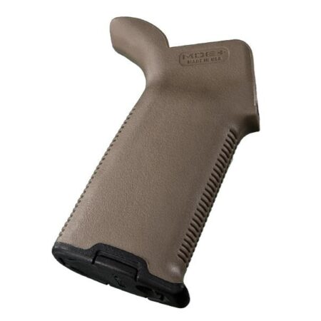 an image of the product MAGPUL MOE Plus Pistol Grip AR-15 Rubber- FDE - MAG416-FDE