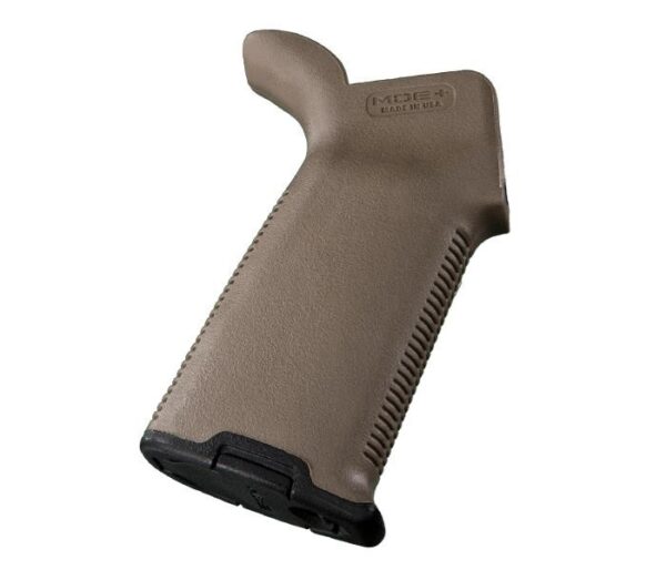 an image of the product MAGPUL MOE Plus Pistol Grip AR-15 Rubber- FDE - MAG416-FDE