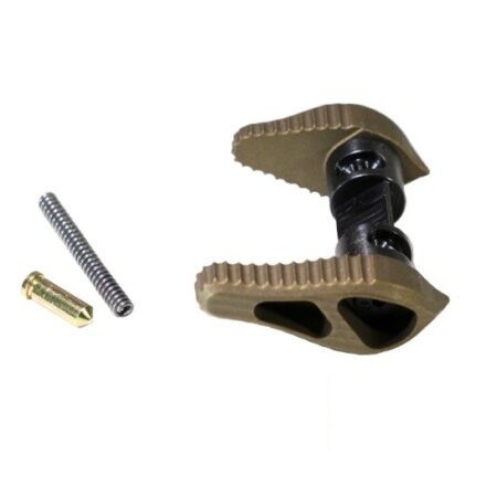 an image of the product Timber Creek Ambidextrous Safety Selector Lever- Burnt Bronze Cerakote - AMBI-SS-BB