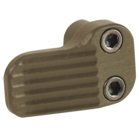 an image of the product Timber Creek AR-15 Extended Magazine Release- FDE Cerakote - AR-EMR-FDE