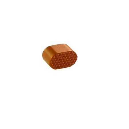 an image of the product Timber Creek AR Magazine Release Button- Anodized Orange - AR-MRB-OA